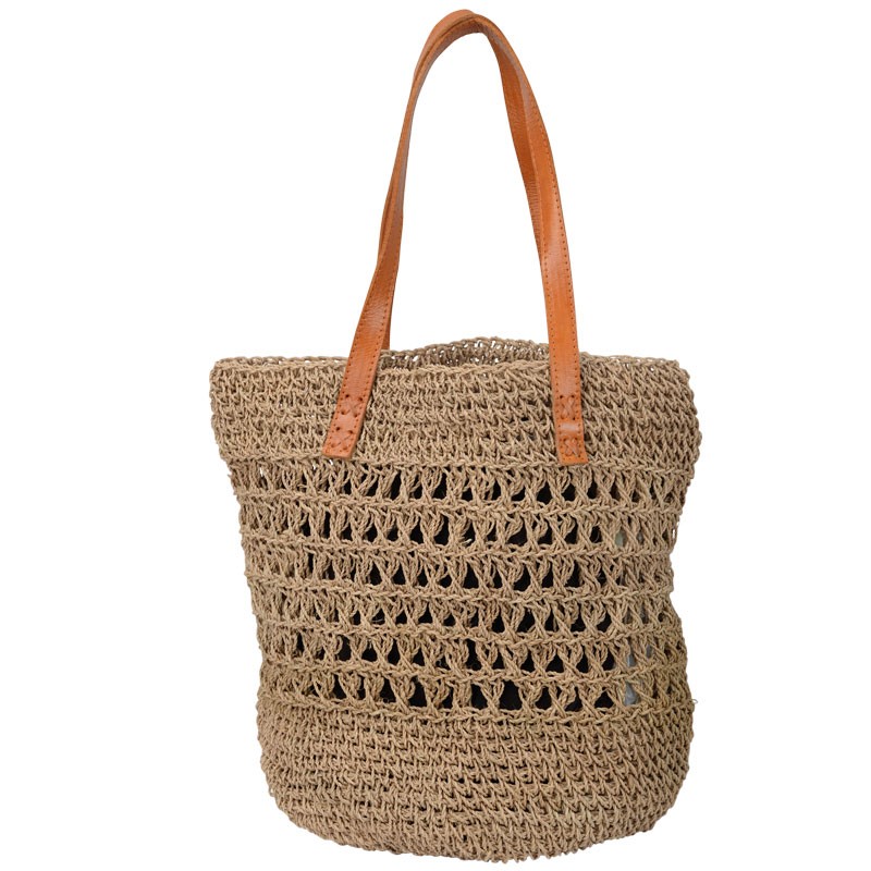 HANDWOVEN BUCKET BAG