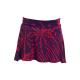 TIE DYE MINI SKIRT - BLACK AND NATURAL