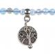 TREE OF LIFE SILVER BEADED BRACELETS 1