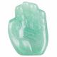 CARVED GEMSTONE HAMSA HAND 2