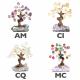 24 STONE GEMSTONE TREE 3