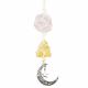 MOON AND STAR HANGING DECORATION 1