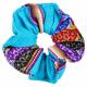 ASSORTED STRIPED COTTON SCRUNCHIES 1