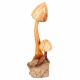 TALL DOUBLE WOODEN MUSHROOM 1