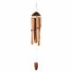 BAMBOO WINDCHIME WITH MOON PHASES