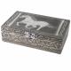 HORSE TIN JEWELRY BOX 1