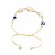 EVIL EYE PULL TIE BRACELET 1