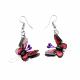 ASSORTED WOODEN BUTTERFLY EARRINGS 1