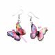 ASSORTED WOODEN BUTTERFLY EARRINGS 3