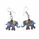 ASSORTED WOOD ELEPHANT EARRINGS