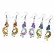 ASSORTED WOOD KOKOPELLI EARRINGS 3