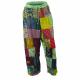 PATCHWORK PANTS STRAIGHT LEG